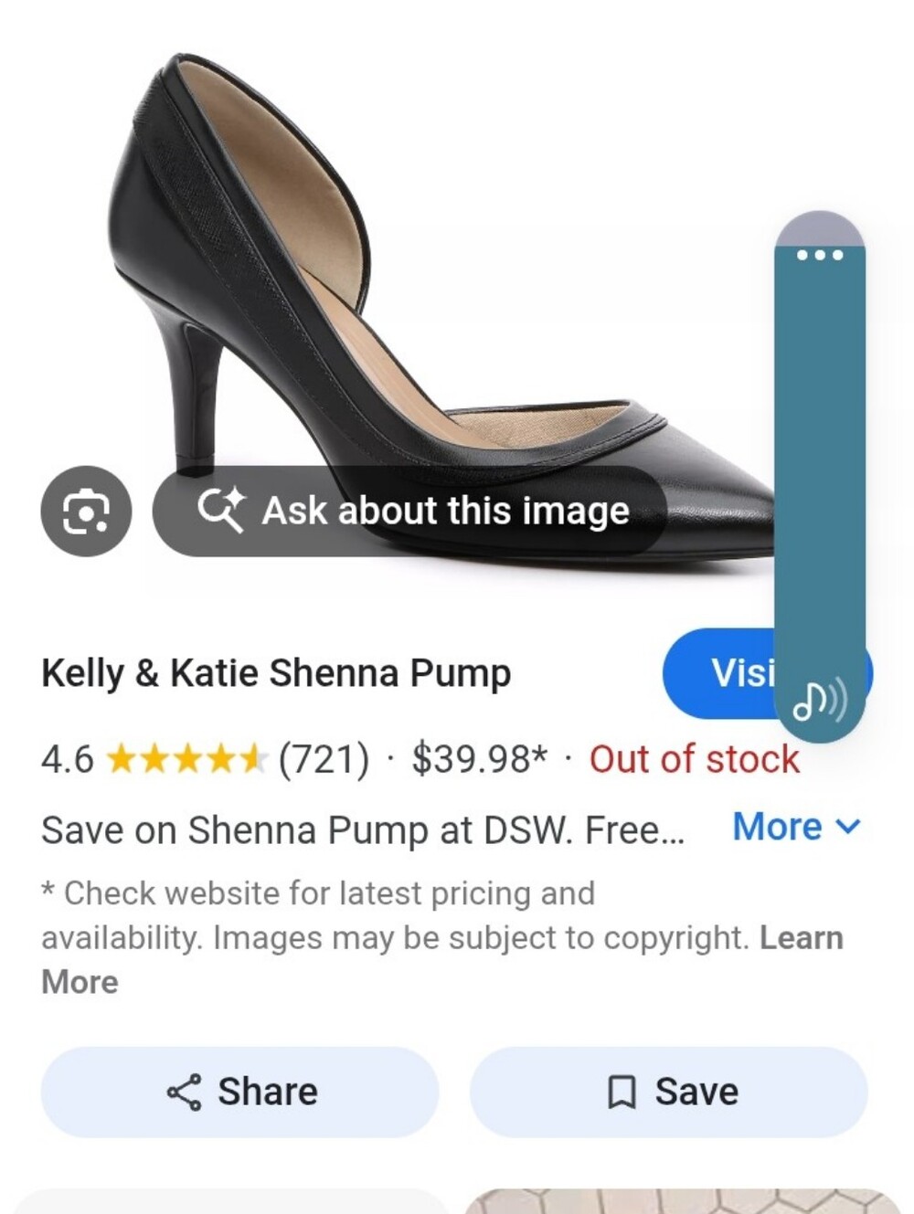 Kelly & Katie Black heels 8.5